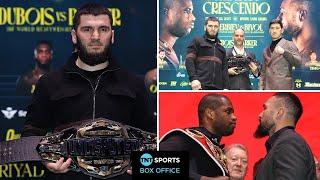 BETERBIEV v BIVOL 2 & DUBOIS v PARKER ‍ | Launch Press Conference BEST BITS! 