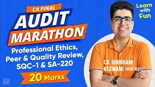 Professional Ethics Marathon Revision | Nov-23 Exams | CA Shubham Keswani (AIR 8)