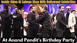 Inside Video Of Salman Khan With Bollywood Celebrities At Anand Pandit’s Birthday Party