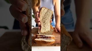 Easy Red Lentil Quinoa Bread (Gluten-Free) #plantbasedrecipes