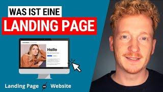 Was ist eine Landing Page? Landing Page vs Website, was ist der Unterschied? 