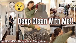  Deep Cleaning the Most Neglected Areas of My House! | SATISFYING Deep Clean With Me 2024