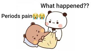 #periods #pain Gomu is on periods/Gomu feels peachu's pain./ heartwarming /