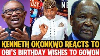 Kenneth Okonkwo Don Scatter Everywhere As He Responds To Peter Obi's Birthday Wishes To Gowon