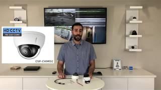 Dome CCTV Camera Feature Video CSP-CVIMD2 | Order at CCTV Security Pros