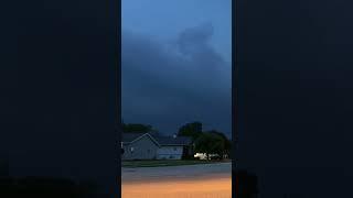 Time-lapse of storm sweeping through Wisconsin.