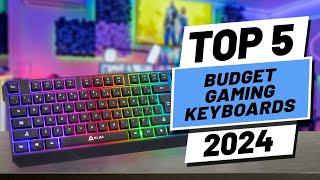 Top 5 BEST Budget Gaming Keyboards [2024]