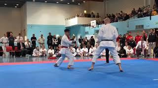 Men’s Kumite Final at JKA Karate National Championships 2019