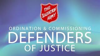 Ordination and Commissioning of the Defenders of Justice | June 22, 2024