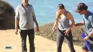 Alycia Debnam-Carey I FTWD - Behind the scenes