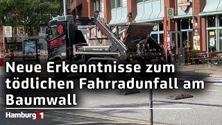 Ist der LKW schuld?: Polizei hat neue Erkenntnisse zum tödlichen Fahrradunfall am Baumwall