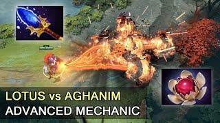 Lotus Orb vs Aghanim's Scepter — advanced mechanics Dota 2