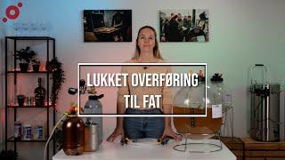 Lukket overføring til fat