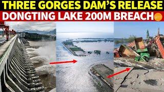 Three Gorges Dam’s Urgent Release Causes Dongting Lake Breach, Expanding From 10M to 100M in an Hour