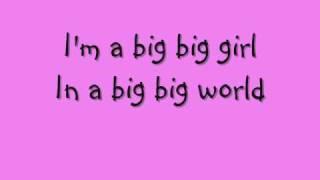 Emilia- Big Big World Lyrics