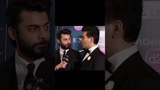 fawad and Karan Johar #viral #youtube #bollywood #shorts