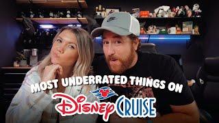  Hidden Gems on a Disney Cruise:  UNDERRATED Experiences & Things to Do! 