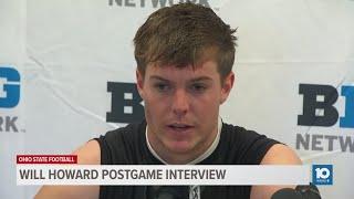 Will Howard postgame interview | Ohio State vs. Penn State