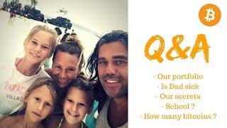 Q&A The Bitcoin Family tells their secret and their Portfolio! | Vlog #010