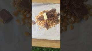 Viral Popcorn Hack | Tried viral Foil Chocolate Popcorn #shorts #viral #popcorn #popcornhack #hack