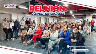 REUNIÓN: ASPECTOS LEGALES | RE/MAX MILLENIUM