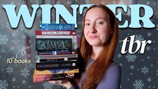 WINTER TBR ️ the 10 books I want to read this winter!️