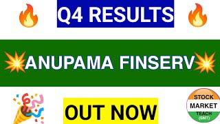 ANUPAM FINSERV Q4 Results 2025 | ANUPAM FINSERV Q4 Results Today | ANUPAM FINSERV Share Latest News