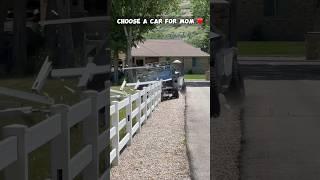 Choose a car dor Mom ️ Ep. 39 #shorts #toyota #mercedes #tesla #offroad #hummer