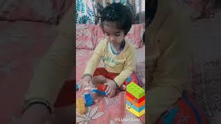 #learning #learningisfun #blocksarefun #blocks #buildingblocks #learning #funtime   @kkrazykirat