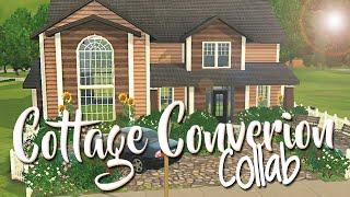 The Sims 3 Speed Build | Cottage Conversion | Collab W/ AuroraSims