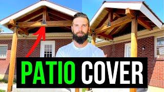 How To Build a Patio Cover! || DIY Covered Patio