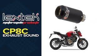 Lextek CP8C Exhaust Sound: Honda CBR650F (14-18)