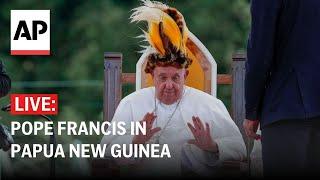 LIVE: Pope Francis meets Catholic community in Vanimo, Papua New Guinea