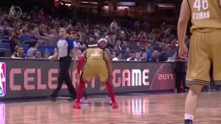 Brandon Armstrong travel like James harden All Star Celebrity 2017