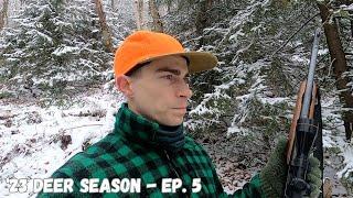 Tracking a BIG buck to the mountain SUMMIT! | First Snow Day | '23 Deer Season - Ep. 5