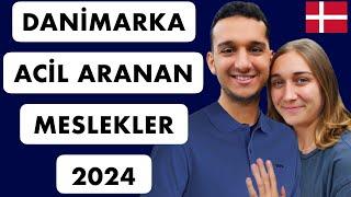 DANİMARKA ARANAN MESLEKLER 2024 - (Güncel)