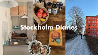 sweden vlog  | my new morning routine, vintage shops & cafes, french potato salad recipe