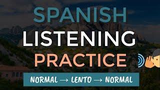 SPANISH LISTENING PRACTICE: EASY SPANISH CONVERSATION FOR DAILY LIFE