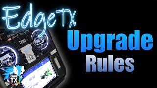 Upgrading EdgeTX • Things You'll Want to Know