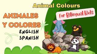 Bilingual Kids English- Spanish Video Animales y Colores Niños Bilingües