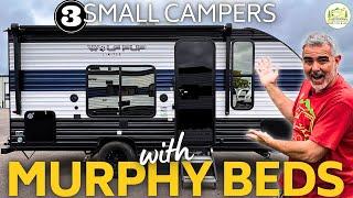 3 Small Campers with Murphy Beds - 2024 Models