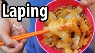 Tibetan Street Food - Spicy Laping Noodles!