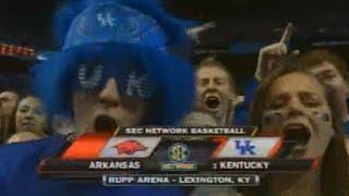 #2 Kentucky vs Arkansas Basketball Highlights (1/23/2010)