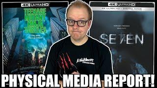 TMNT And SEVEN Coming To 4K! | The Physical MEDIA Report #237