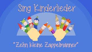 Zehn kleine Zappelmänner - Kinderlieder zum Mitsingen | Sing Kinderlieder