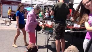 Port Colborne Ontario Canada July Farmers Market Stroll