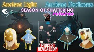 Season of Shattering Returns? Cosmetics & Prices | Sky Cotl beta | thatskyclover