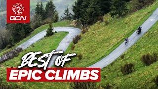 The Steepest, Hardest & Longest Climbs We’ve Ridden [2+ Hour Compilation]