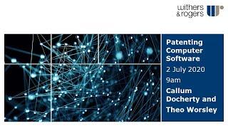 WEBINAR:  Software Patents