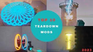 Top 10 Teardown Mods 2023